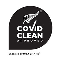 COVID CLEAN APPROVED logo